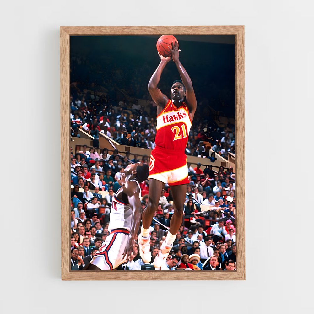 Poster Vol de Dominique – affiche Basketball (vue 4)